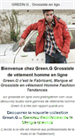 Mobile Screenshot of greengdenim.com